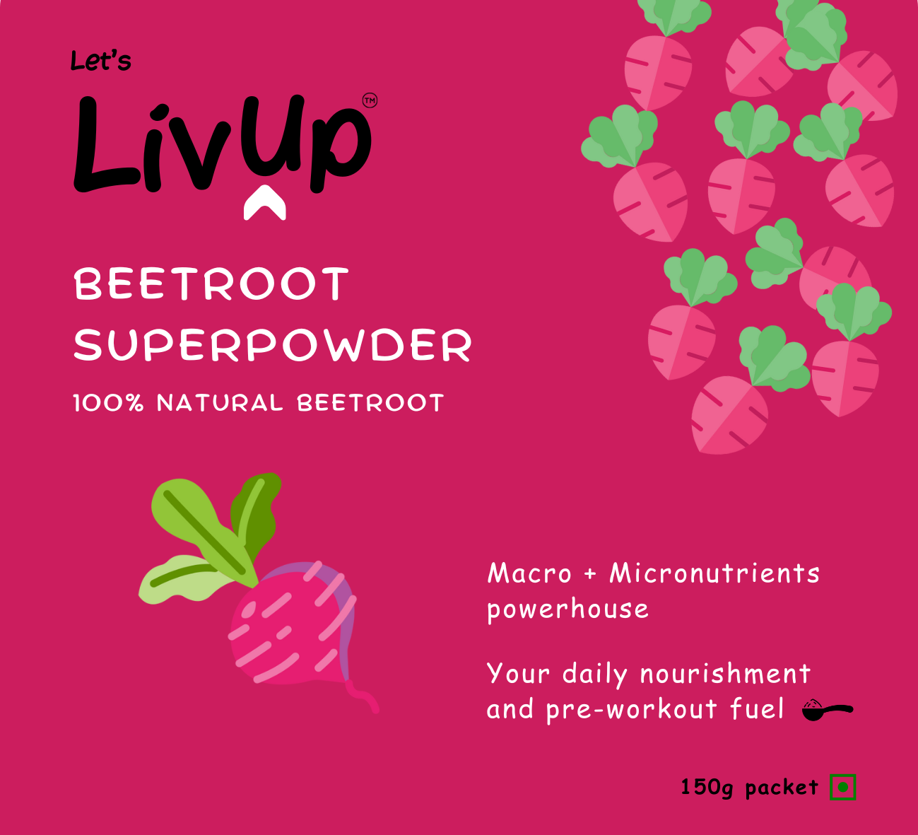 Superfood Power Duo: Moringa & Beetroot Powder Combo | 100% Natural, No Chemicals, No Preservatives