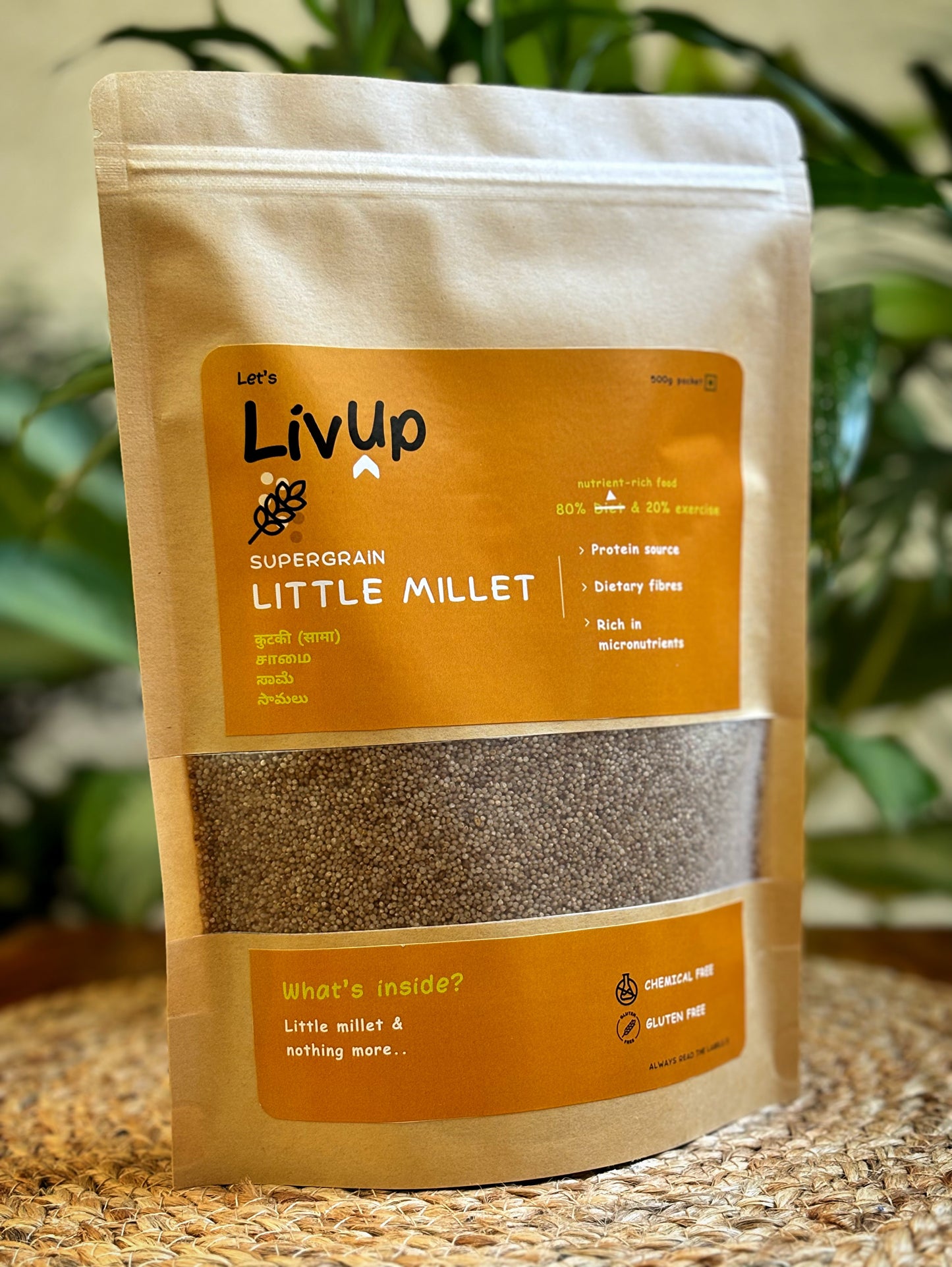 Supergrain Little/Sama millet | Best in Kheer, Upma | Naturally Gluten-Free, No chemicals, No preservatives